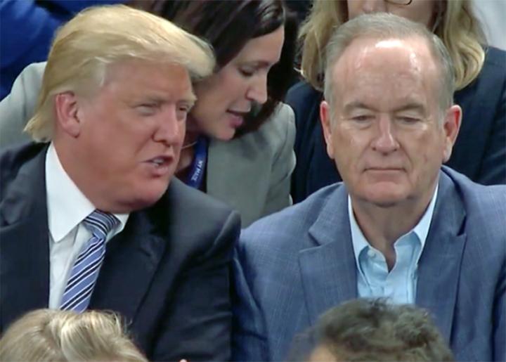 Donald Trump and Bill O'Reilly