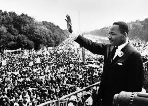 Martin Luther King at the 1963 March on Washington