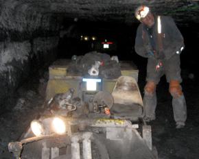A coal miner in West Virginia