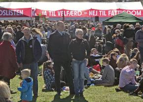 A May Day festival in Copenhagen