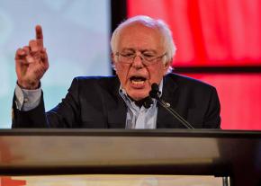 Bernie Sanders speaks at the People's Summit in Chicago