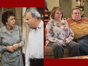 Left to right: All in the Family and Roseanne