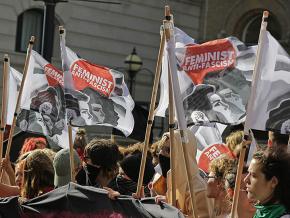 Protesters take to the streets of London against the far right